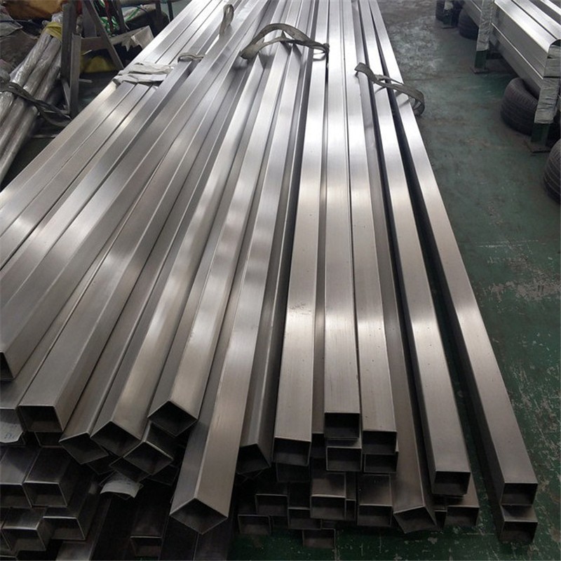 菏泽定尺切割304不锈钢无缝方管